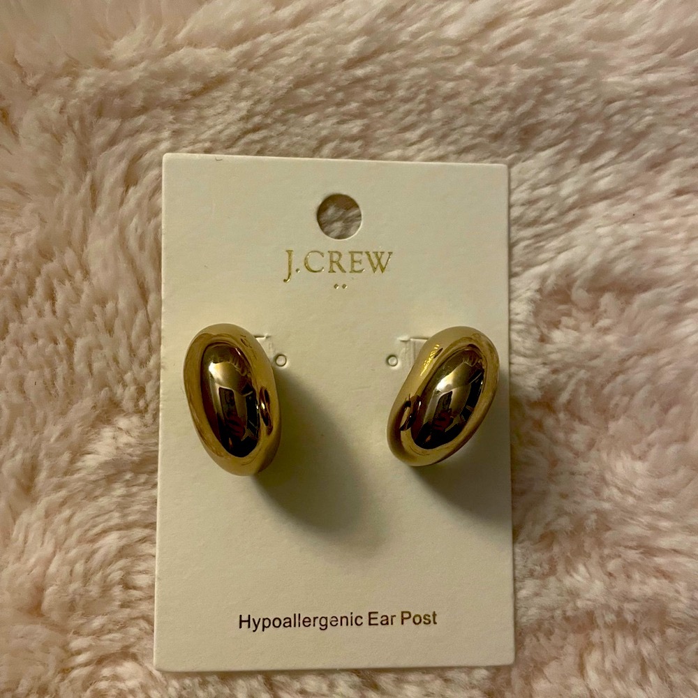 J. Crew Chunky Orb Earrings